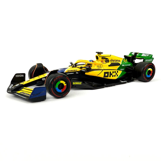 1:43 2024 Mclaren F1 MCL38 Diecast Model #4 & #81 Die-Cast Model - Monaco GP
