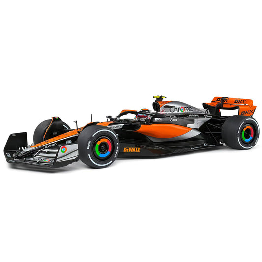 1:43 2023 McLaren F1 MCL60 #4 & #81 Die-Cast Model – British GP