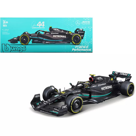 1:24 2023 Mercedes-AMG F1 W14 #44 Die-Cast Model