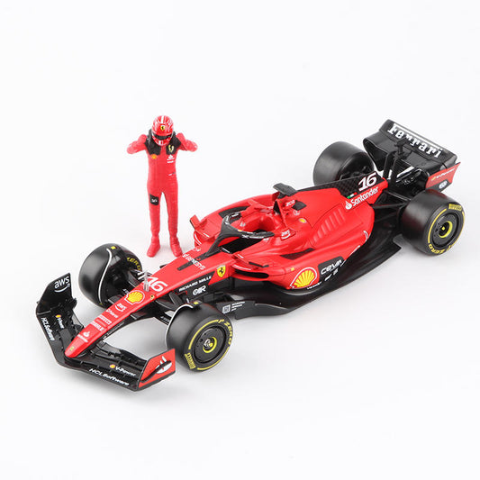 1:24 2023 Ferrari F1 SF23 #16 Die-Cast Model with Charles Leclerc #16 Figure